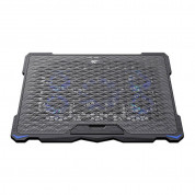 Havit F2076 Laptop Cooling Pad - охлаждаща ергономична поставка за Mac и преносими компютри до 17 инча (черен) 1