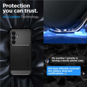 Spigen Rugged Armor Case for Samsung Galaxy A25 5G (matte black) 7