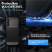 Spigen Rugged Armor Case - тънък качествен силиконов (TPU) калъф за Samsung Galaxy A25 5G (черен) 8
