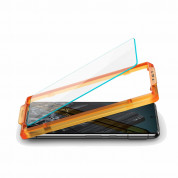 Spigen Glas.tR Align Master Full Cover Tempered Glass 2 Pack - 2 броя стъклени защитни покрития за целия дисплей на Google Pixel 8 Pro (черен-прозрачен) 3