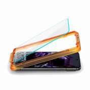 Spigen Glas.tR Align Master Full Cover Tempered Glass 2 Pack - 2 броя стъклени защитни покрития за целия дисплей на Google Pixel 8 (черен-прозрачен) 3