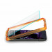 Spigen Glas.tR Align Master Full Cover Tempered Glass 2 Pack - 2 броя стъклени защитни покрития за целия дисплей на Google Pixel 8 (черен-прозрачен) 4