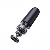 Baseus A0 Pro Cordless Wireless Vacuum Cleaner (C30466500111-00) - малка преносима прахосмукачка с вградена презареждаема батерия (черен) 5