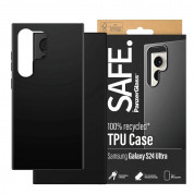 PanzerGlass Safe Matte TPU Case - силиконов (TPU) калъф за Samsung Galaxy S24 Ultra (черен) 