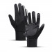HR Insulated Anti-Slip Sport Gloves L - плетени зимни ръкавици за тъч екрани (черен) 1