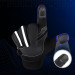 HR Insulated Anti-Slip Sport Gloves L - плетени зимни ръкавици за тъч екрани (черен) 4