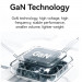 Usams GaN Wall Charger With Magnetic Retractable USB-C Cable 35W - захранване за ел. мрежа с 1xUSB-C изход и вграден USB-C кабел (бял) 3