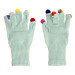 TL Women Braided Gloves - плетени зимни ръкавици за тъч екрани (зелен) 2