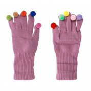 TL Women Braided Gloves (pink) 1
