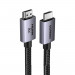 Ugreen UltraHD Definition Series HDMI 2.1, 8K 60Hz Cable - високоскоростен 8K HDMI към HDMI кабел (100 см) (черен)  1