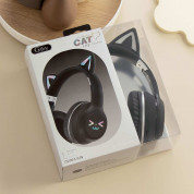 Catear CA-042 BT Kids Wireless On-Ear Headphones - безжични блутут слушалки, подходящи за деца (черен) 6