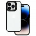 Tel Protect Kickstand Case and Camera Glass Lens - хибриден кейс с поставка и стъклени лещи за камерата за iPhone 14 Pro (черен)  2