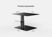 Nillkin HighDesk Adjustable Monitor Stand (silver) 4