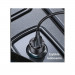 Usams C39 Dual Quick Car Charger 60W - зарядно за кола с USB-A и USB-C изходи с технология за бързо зареждане (лилав-прозрачен) 7