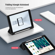 Nillkin Bevel Leather Case for iPad 9 (2021), iPad 8 (2020), iPad 7 (2019) (black) 2