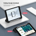 Nillkin Bevel Leather Case - кожен кейс и поставка с отделение за Apple Pencil за iPad 9 (2021), iPad 8 (2020), iPad 7 (2019) (черен) 3