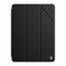 Nillkin Bevel Leather Case - кожен кейс и поставка с отделение за Apple Pencil за iPad 9 (2021), iPad 8 (2020), iPad 7 (2019) (черен) 1