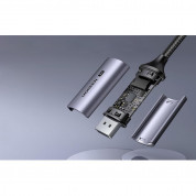 Ugreen High Definition Series USB-C to DisplayPort Cable - кабел с поддръжка на 8K за свързване от USB-C към DisplayPort (300 см) (тъмносив) 5