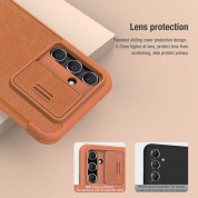 Nillkin Qin Book Pro Leather Flip Case for Samsung Galaxy A54 5G (black) 2