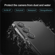 Nillkin CLRFilm Tempered Glass Lens Protector - предпазни стъклени лещи за камерата на Samsung Galaxy S24 (черен) 6