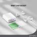 4Smarts GaN Charger Flex Pro 200W - захранване за ел. мрежа за лаптопи, смартфони и таблети с 4xUSB-C изходи с технология за бързо зареждане (бял) 9