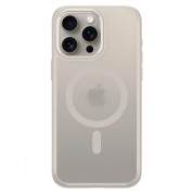 Spigen Ultra Hybrid MagSafe Case for iPhone 15 Pro (matte natural titanium)