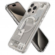 Spigen Ultra Hybrid MagSafe Zero One Case for iPhone 15 Pro (zero one natural titanium) 2