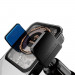 Dudao F19 MagSafe Dashboard And Vent Car Mount 15W - магнитна поставка за таблото, стъклото или радиатора на кола с безжично зареждане за iPhone с Magsafe (черен) 7