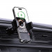 Dudao F19 MagSafe Dashboard And Vent Car Mount 15W - магнитна поставка за таблото, стъклото или радиатора на кола с безжично зареждане за iPhone с Magsafe (черен) 3