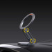 Dudao F17 Plus Magnetic Dash Car Mount - магнитна поставка за таблото на автомобил за iPhone с MagSafe (тъмносив) 5