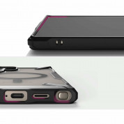 Ringke Fusion X Magnetic Case - хибриден кейс с висока степен на защита с MagSafe за Samsung Galaxy S24 Ulta (черен-мат)  4