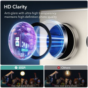 ESR Tempered Glass Camera Lens Protector - предпазни стъклени лещи за камерата на Samsung Galaxy S24 Ultra (прозрачен) 3