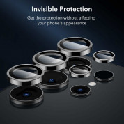 ESR Tempered Glass Camera Lens Protector - предпазни стъклени лещи за камерата на Samsung Galaxy S24 Ultra (черен) 7