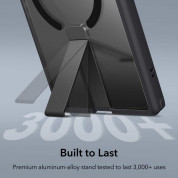 ESR Flickstand Boost HaloLock MagSafe Case - хибриден кейс с висока степен на защита с MagSafe за Samsung Galaxy S24 Ultra (черен-прозрачен)  7