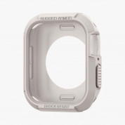Spigen Rugged Armor Case for Apple Watch 44mm, 45mm (beige) 4