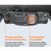 Spigen Rugged Armor Case Pro - удароустойчив TPU кейс с вградена каишка за Apple Watch Ultra 49мм (тъмносив) 12