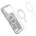 Spigen Ultra Hybrid MagSafe Zero One Case - хибриден кейс с висока степен на защита с MagSafe за iPhone 15 Pro Max (прозрачен-титан)  5