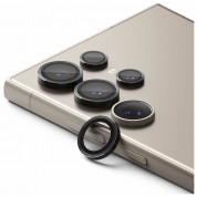 Ringke Camera Lens Frame Glass - предпазни стъклени лещи за камерата на Samsung Galaxy S24 Ultra (черен)