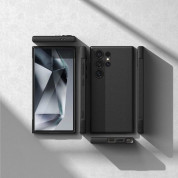 Ringke Onyx Magnetic MagSafe Case - силиконов (TPU) калъф с MagSafe за Samsung Galaxy S24 Ultra (черен) 7