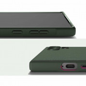 Ringke Onyx Case - силиконов (TPU) калъф за Samsung Galaxy S24 Ultra (зелен) 3