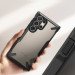 Ringke Fusion-X Case - хибриден удароустойчив кейс за Samsung Galaxy S24 Ultra (черен-прозрачен) 6