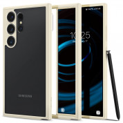 Spigen Ultra Hybrid Case - хибриден кейс с висока степен на защита за Samsung Galaxy S24 Ultra (бежов)