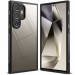 Ringke Fusion Bold Case - хибриден удароустойчив кейс за Samsung Galaxy S24 Ultra (черен-прозрачен) 2