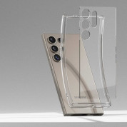 Ringke Fusion Case - хибриден удароустойчив кейс за Samsung Galaxy S24 Ultra (прозрачен) 4