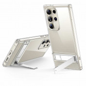 ESR Air Shield Boost Case - удароустойчив хибриден кейс с вградена поставка за Samsung Galaxy S24 Ultra (прозрачен) 1