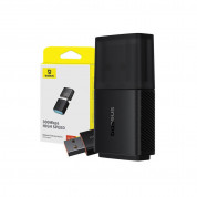 Baseus FastJoy High Speed Wi-Fi USB Adapter 300Mbps - USB-A адаптер за приемане на безжичен Wi-Fi сигнал (черен) 8