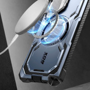 i-Blason SUPCASE ArmorBox MagSafe Case - удароустойчив хибриден кейс с MagSafe и вграден протектор за дисплея за Samsung Galaxy S24 Ultra (син) 4
