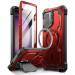i-Blason SUPCASE ArmorBox MagSafe Case - удароустойчив хибриден кейс с MagSafe и вграден протектор за дисплея за Samsung Galaxy S24 Ultra (червен) 1