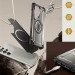 i-Blason SUPCASE Unicorn Beetle XT MagSafe Case - удароустойчив хибриден кейс с Magsafe за Samsung Galaxy S24 Ultra (сив) 4
