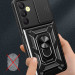 Tech-Protect CamShield Pro Hard Case - хибриден удароустойчив кейс с пръстен против изпускане за Samsung Galaxy A25 5G (черен) 4